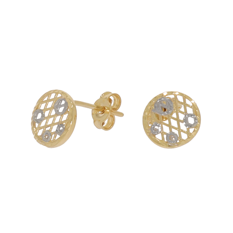 Cercei, Aur Mix, 14 k, 0.72 gr, Cod Produs: 661487 - Tezaurshop.ro