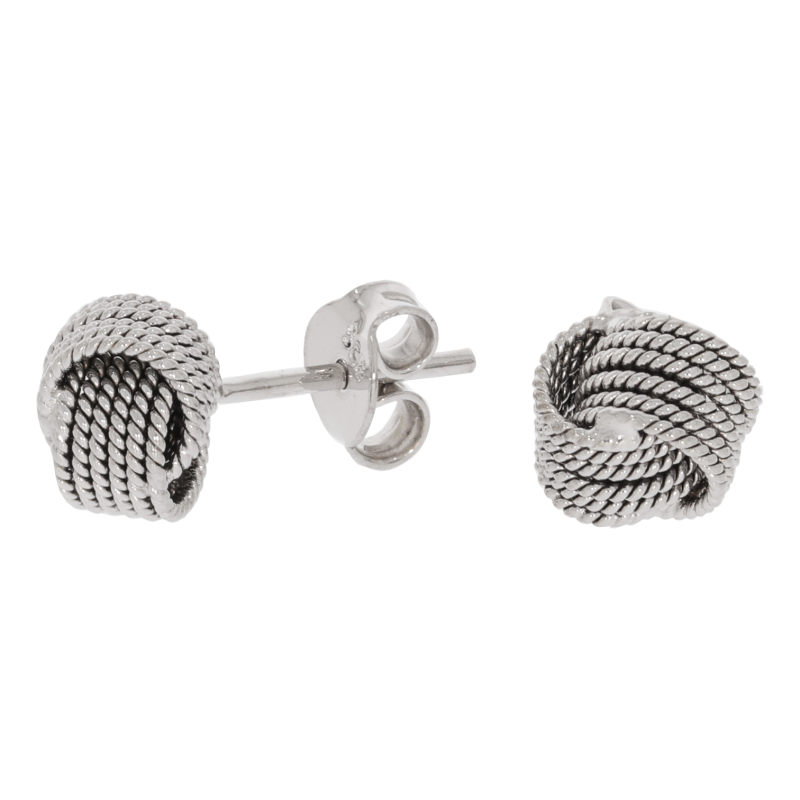 Cercei, Aur Alb, 14 k, 2 gr, Cod Produs: 661523 - Tezaurshop.ro