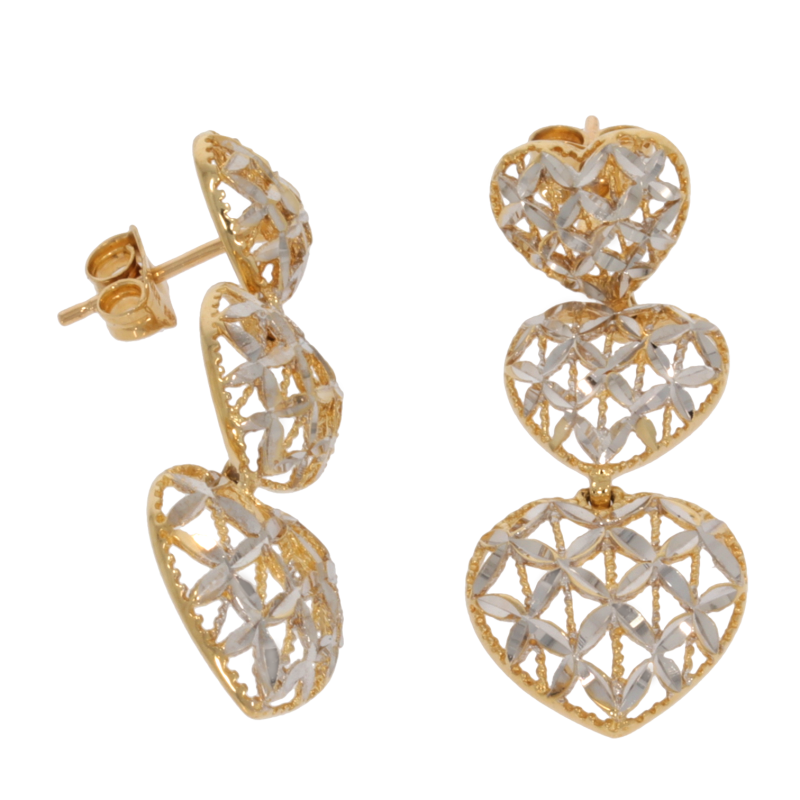 Cercei, Aur Mix, 14 k, 3.41 gr, Cod Produs: 661544 - Tezaurshop.ro
