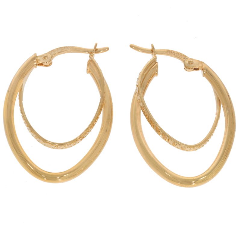 Cercei, Aur Galben, 14 k, 3.02 gr, Cod Produs: 661563 - Tezaurshop.ro