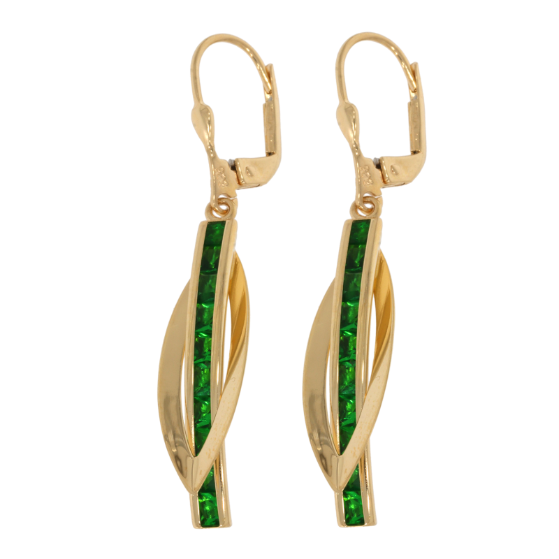 Cercei, Aur Galben, 14 k, 3.99 gr, Cod Produs: 661567 - Tezaurshop.ro