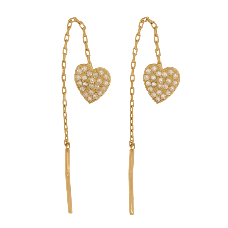 Cercei, Aur Galben, 14 k, 1.3 gr, Cod Produs: 661576 - Tezaurshop.ro
