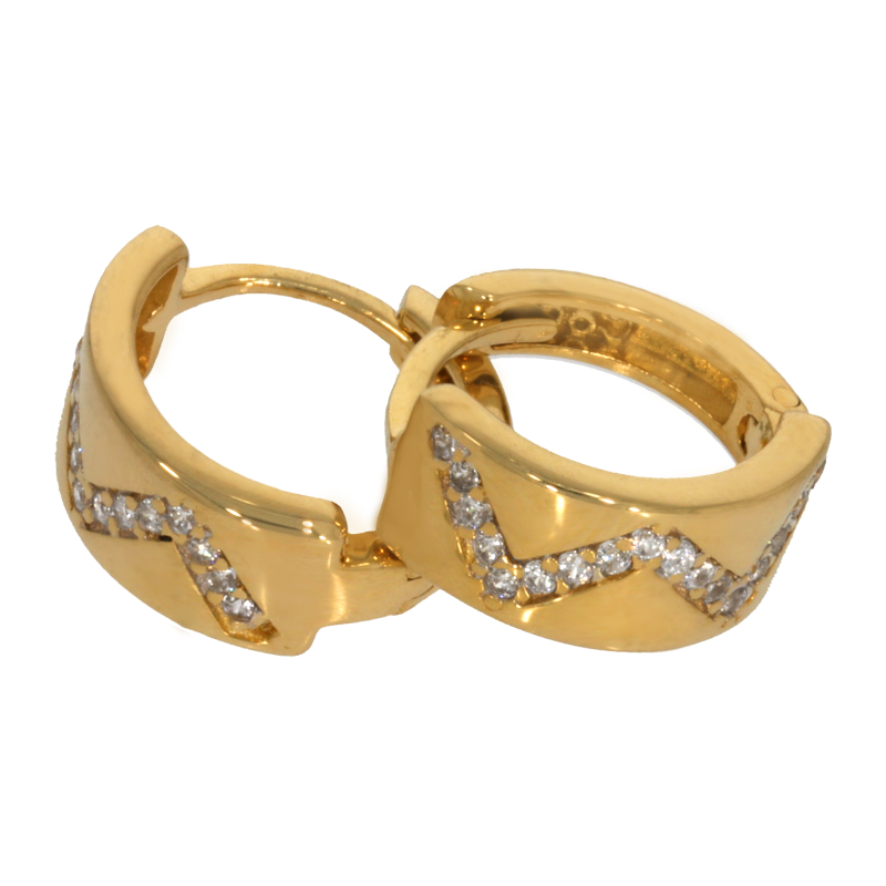 Cercei, Aur Galben, 14 k, 2.93 gr, Cod Produs: 661596 - Tezaurshop.ro