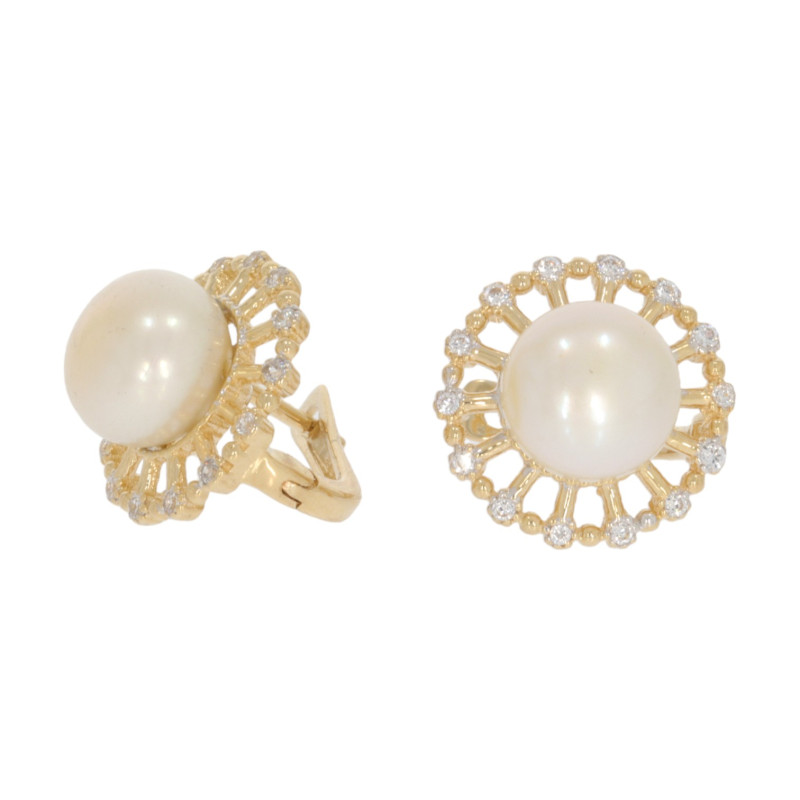 Cercei, Aur Galben, 14 k, 5.72 gr, Cod Produs: 661648 - Tezaurshop.ro