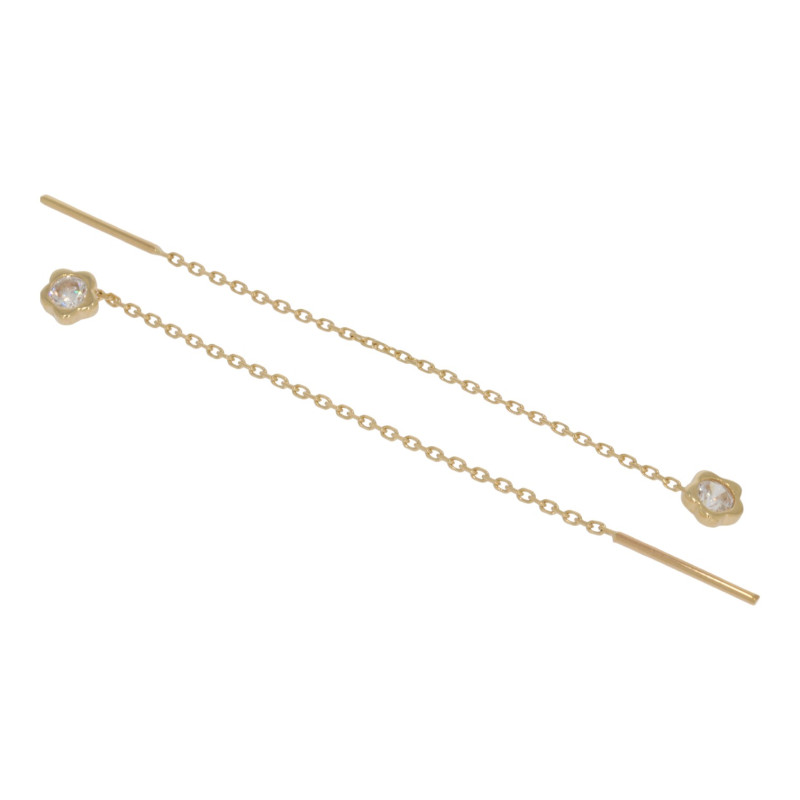 Cercei, Aur Galben, 14 k, 1.75 gr, Cod Produs: 661753 - Tezaurshop.ro