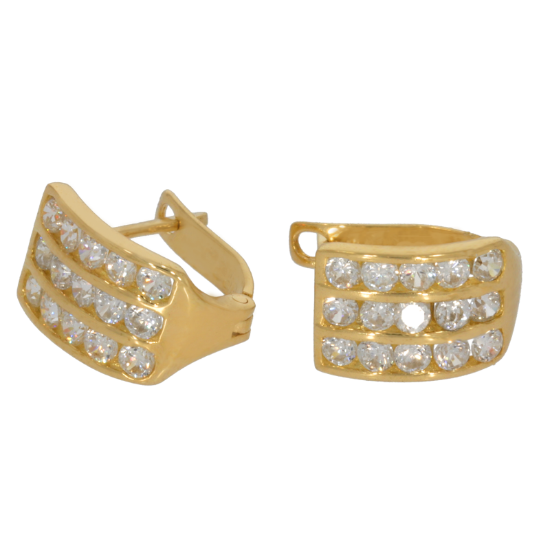 Cercei, Aur Galben, 14 k, 2.37 gr, Cod Produs: 661771 - Tezaurshop.ro