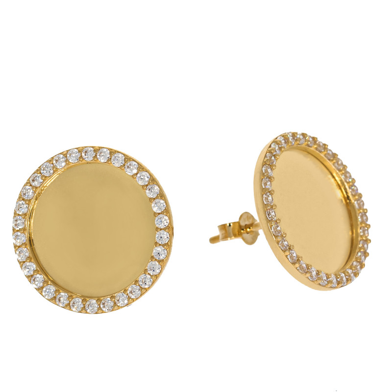 Cercei, Aur Galben, 14 k, 3.2 gr, Cod Produs: 661784 - Tezaurshop.ro