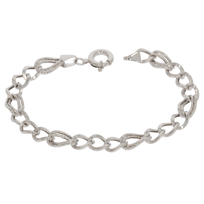 Bratara, Aur Alb, 14 k, 3.83 gr, Cod Produs: 661811 - Tezaurshop.ro