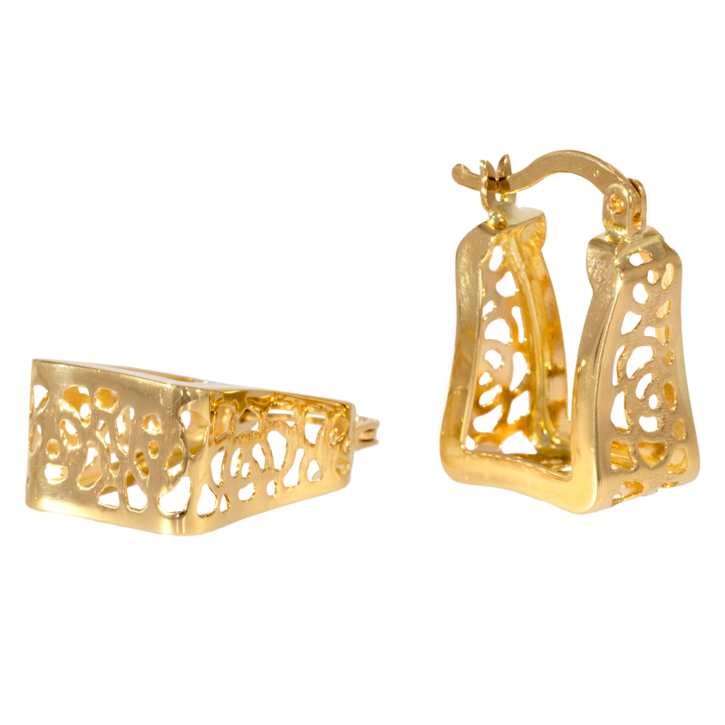 Cercei, Aur Galben, 14 k, 2.96 gr, Cod Produs: 661929 - Tezaurshop.ro