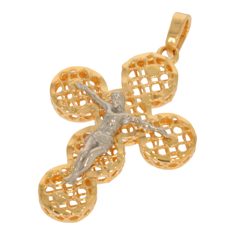 Cruce, Aur Mix, 14 k, 2.28 gr, Cod Produs: 661961 - Tezaurshop.ro