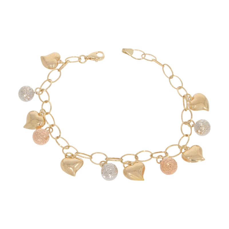 Bratara, Aur Mix, 14 k, 8.79 gr, Cod Produs: 662202 - Tezaurshop.ro