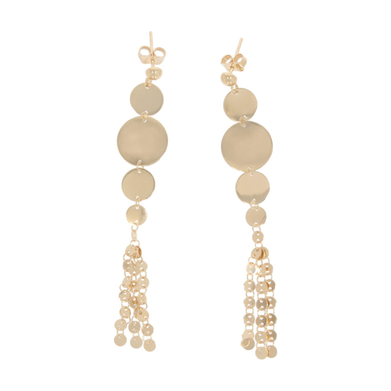 Cercei, Aur Galben, 14 k, 3.12 gr, Cod Produs: 662357 - Tezaurshop.ro