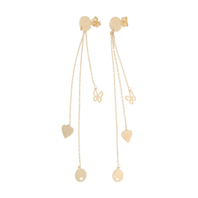Cercei, Aur Galben, 14 k, 2.94 gr, Cod Produs: 662358 - 2