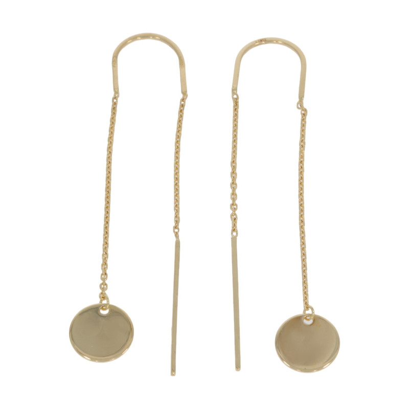 Cercei, Aur Galben, 14 k, 1.39 gr, Cod Produs: 662361 - Tezaurshop.ro