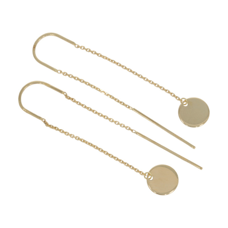 Cercei, Aur Galben, 14 k, 1.39 gr, Cod Produs: 662361 - 2