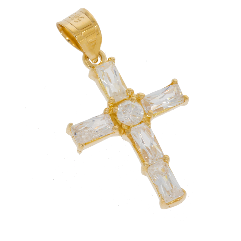 Cruce, Aur Galben, 14 k, 1.7 gr, Cod Produs: 662567 - Tezaurshop.ro
