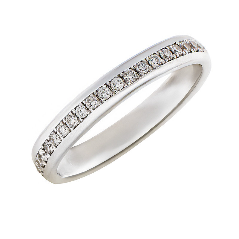 Inel, Aur Alb, 14 k, 2.67 gr, cu Diamante, Cod Produs: 664762