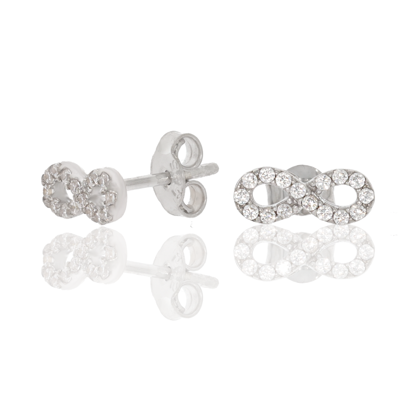 Cercei, Aur Alb, 14 k, 0.96 gr, Cod Produs: 665619 - Tezaurshop.ro
