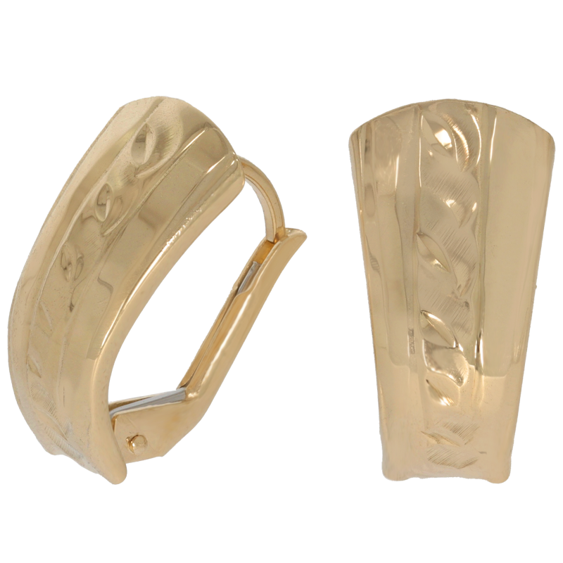 Cercei, Aur Galben, 14 k, 1.82 gr, Cod Produs: 665780 - Tezaurshop.ro
