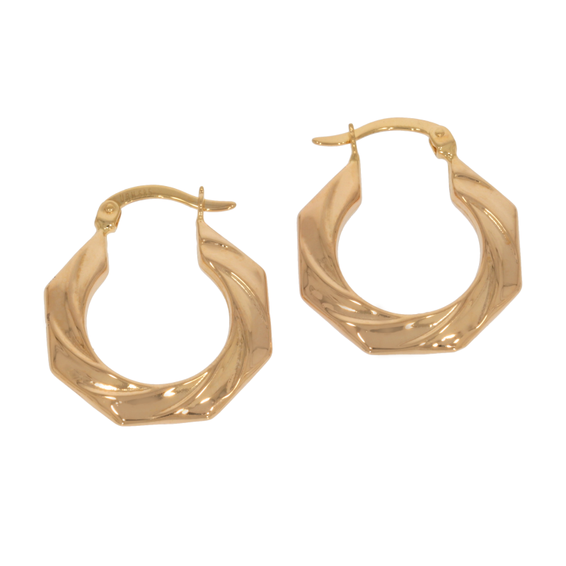 Cercei, Aur Galben, 14 k, 1.75 gr, Cod Produs: 665807 - Tezaurshop.ro