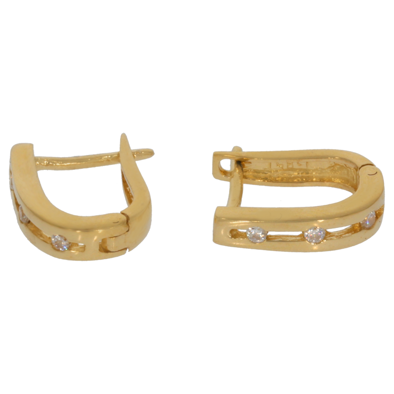 Cercei, Aur Galben, 14 k, 1.99 gr, Cod Produs: 665849 - Tezaurshop.ro