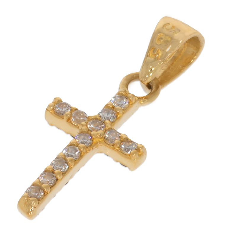 Cruce, Aur Galben, 14 k, 0.78 gr, Cod Produs: 665870 - Tezaurshop.ro