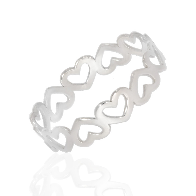 Inel Dama, Aur Alb, 14 k, 1.32 gr, Cod Produs: 665951 - Tezaurshop.ro