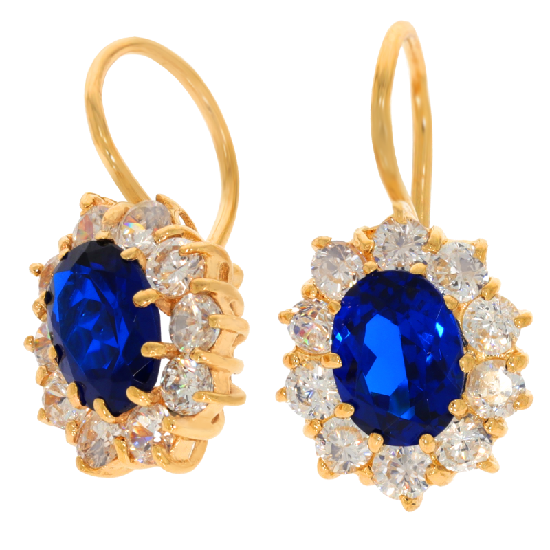 Cercei, Aur Galben, 14 k, 4.66 gr, Cod Produs: 665952 - Tezaurshop.ro