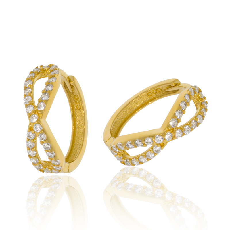 Cercei, Aur Galben, 14 k, 2.63 gr, Cod Produs: 665970 - Tezaurshop.ro