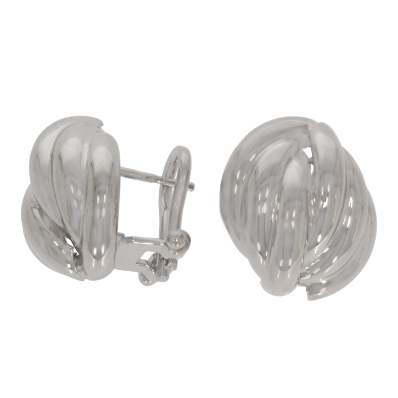 Cercei, Aur Alb, 14 k, 4.31 gr, Cod Produs: 666001 - Tezaurshop.ro