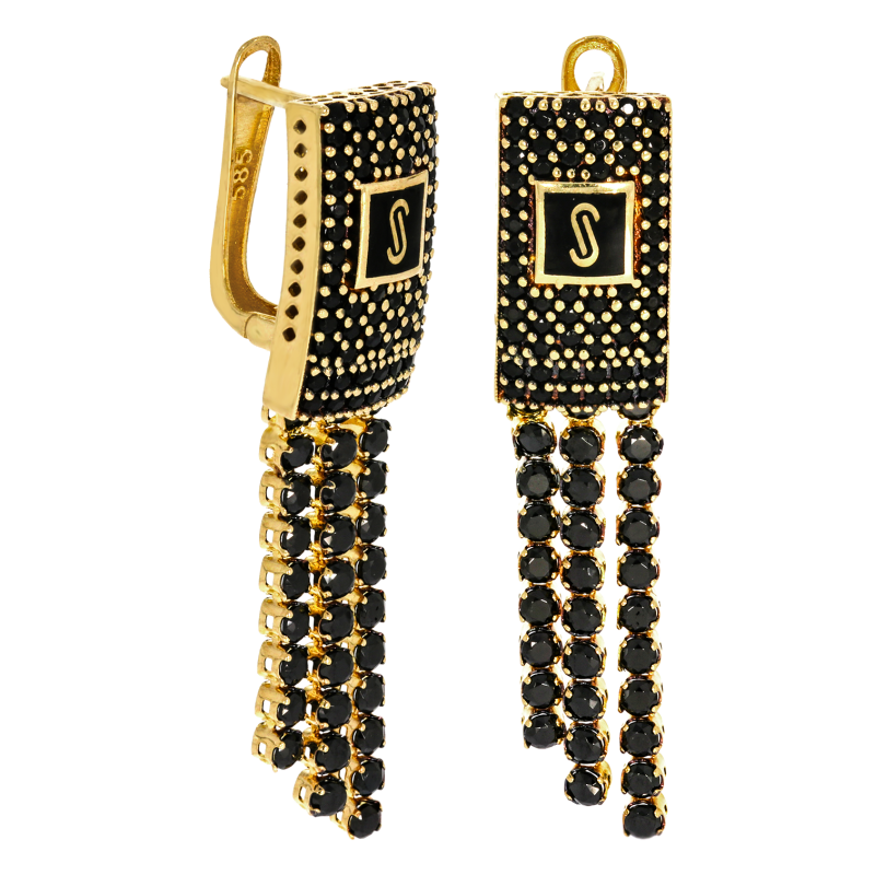 Cercei, Aur Galben, 14 k, 5.27 gr, Cod Produs: 666060 - Tezaurshop.ro