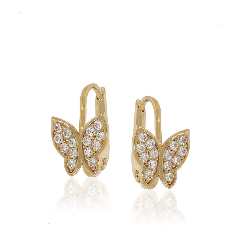 Cercei, Aur Galben, 14 k, 1.56 gr, Cod Produs: 666082 - Tezaurshop.ro