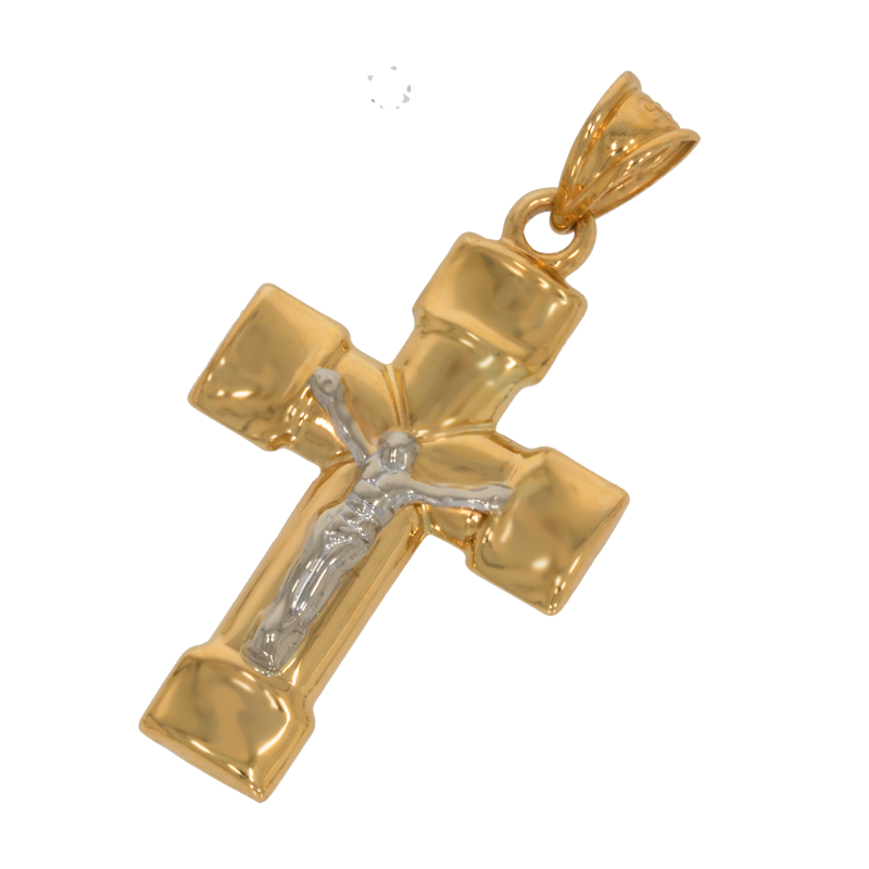 Cruce, Aur Galben, 14 k, 1.24 gr, Cod Produs: 666095 - Tezaurshop.ro
