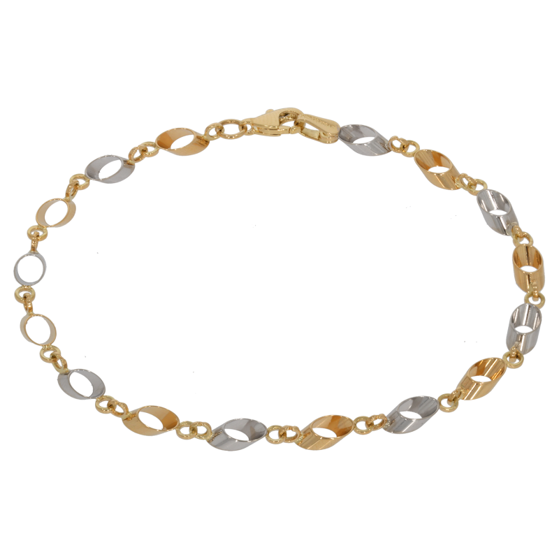 Bratara, Aur Mix, 14 k, 2.86 gr, Cod Produs: 666118 - Tezaurshop.ro