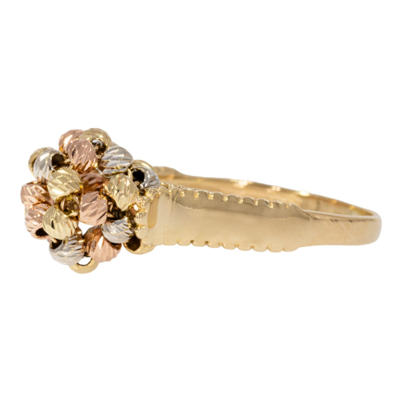 Inel Dama, Aur Mix, 14 k, 2.87 gr, Cod Produs: 666177 - Tezaurshop.ro