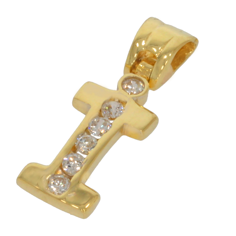Pandant Initiala, Aur Galben, 14 k, 1.02 gr, Cod Produs: 666260 - Tezaurshop.ro