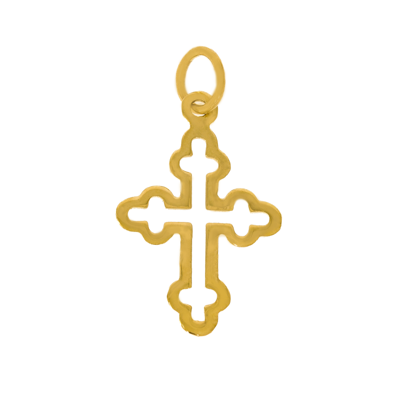Cruce, Aur Galben, 14 k, 0.58 gr, Cod Produs: 666382 - Tezaurshop.ro