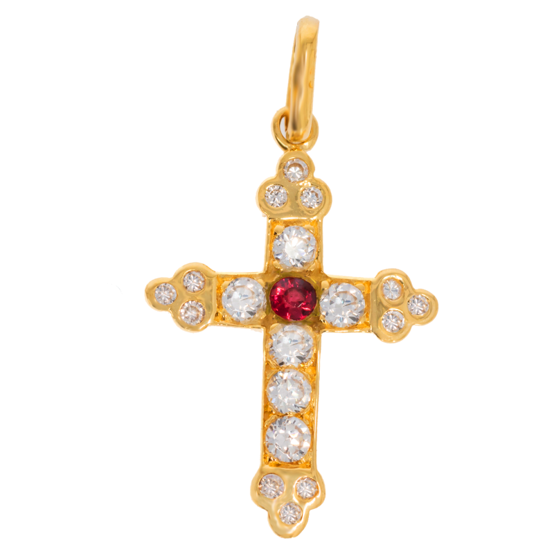 Cruce, Aur Galben, 14 k, 1.61 gr, Cod Produs: 666708 - Tezaurshop.ro