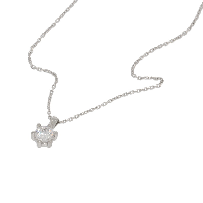 Colier, Aur Alb, 14 k, 2.04 gr, Cod Produs: 666757 - Tezaurshop.ro