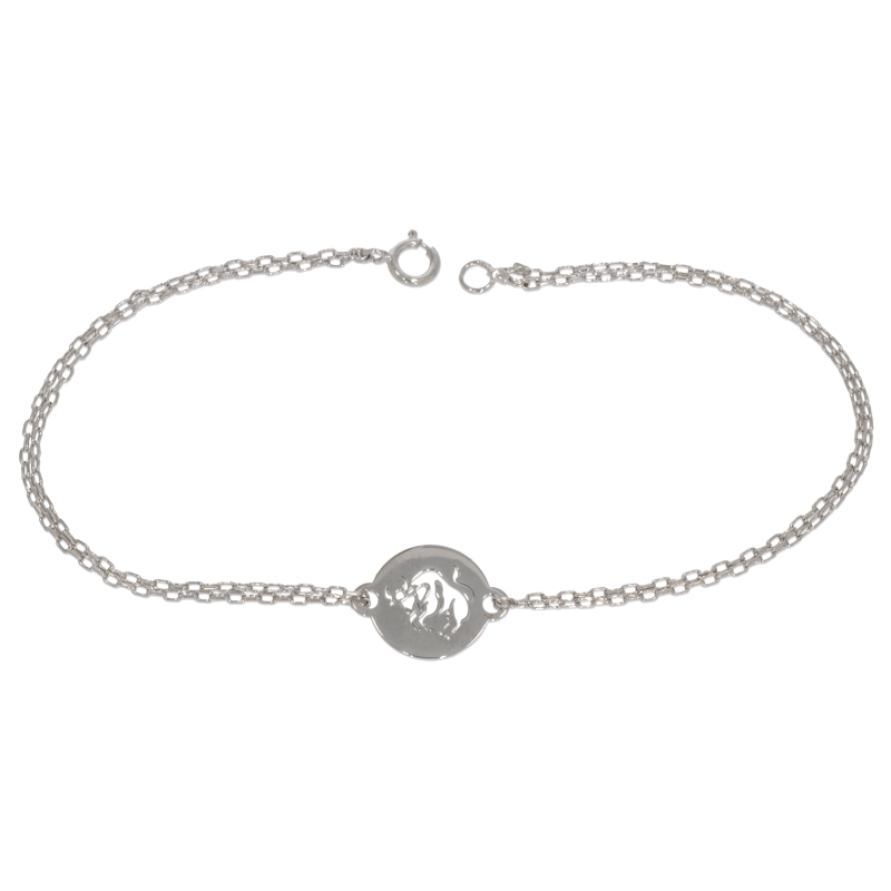 Bratara, Aur Alb, 14 k, 1.21 gr, Cod Produs: 666829 - Tezaurshop.ro