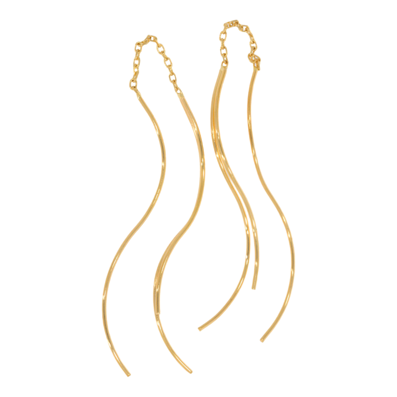 Cercei, Aur Galben, 14 k, 2.15 gr, Cod Produs: 666846 - Tezaurshop.ro
