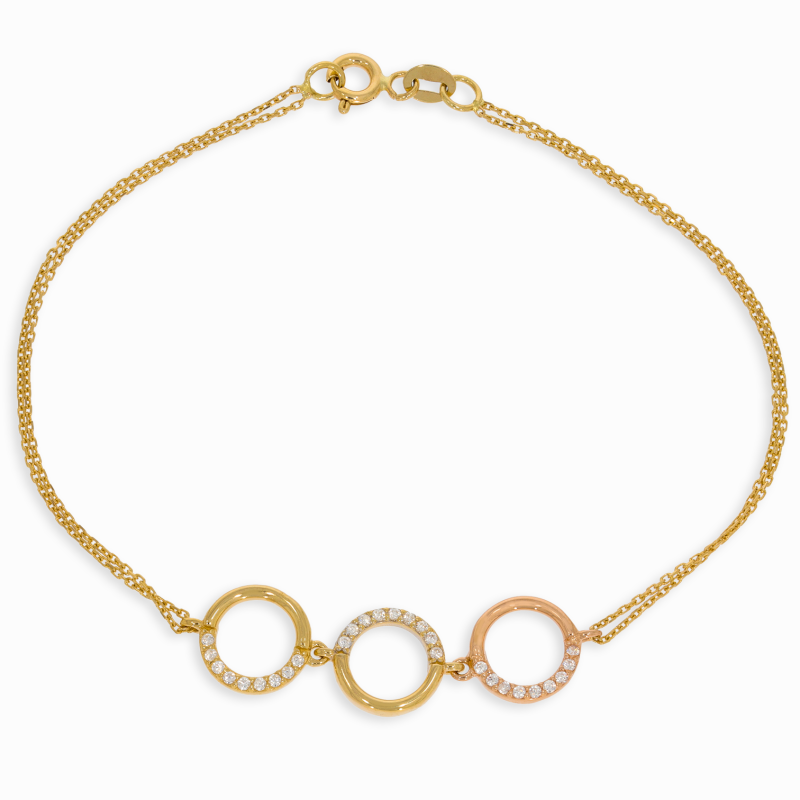 Bratara, Aur Galben, 14 k, 2.29 gr, Cod Produs: 666913 - Tezaurshop.ro