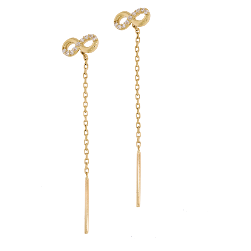 Cercei, Aur Galben, 14 k, 1.76 gr, Cod Produs: 666937 - Tezaurshop.ro