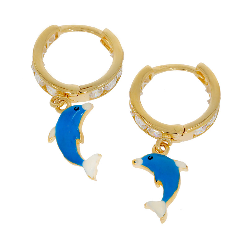 Cercei, Aur Galben, 14 k, 2 gr, Cod Produs: 666959 - Tezaurshop.ro