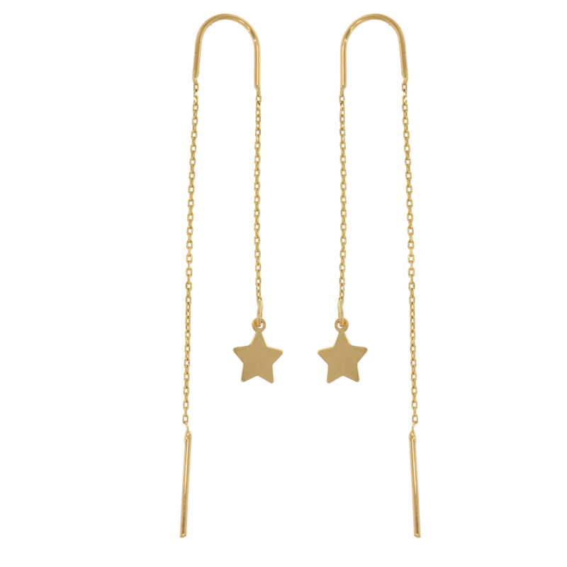 Cercei, Aur Galben, 14 k, 1.57 gr, Cod Produs: 667089 - Tezaurshop.ro