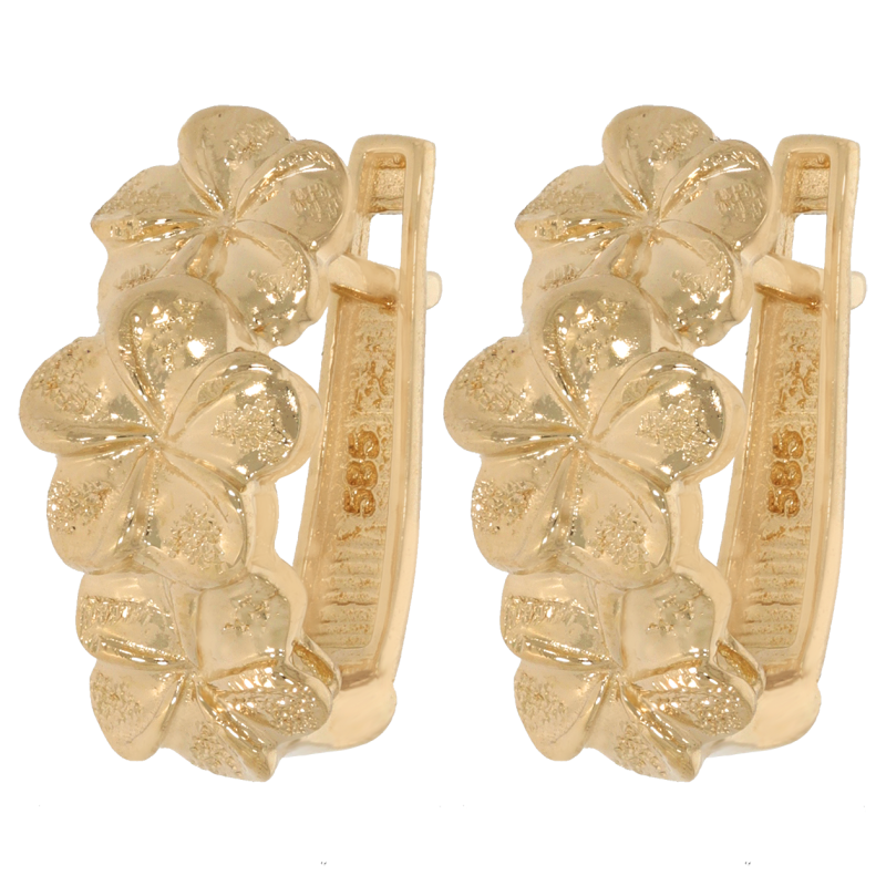 Cercei, Aur Galben, 14 k, 3.9 gr, Cod Produs: 667111 - Tezaurshop.ro