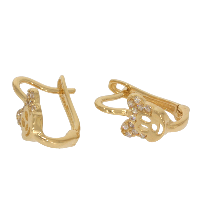 Cercei, Aur Galben, 14 k, 1.28 gr, Cod Produs: 667242 - Tezaurshop.ro