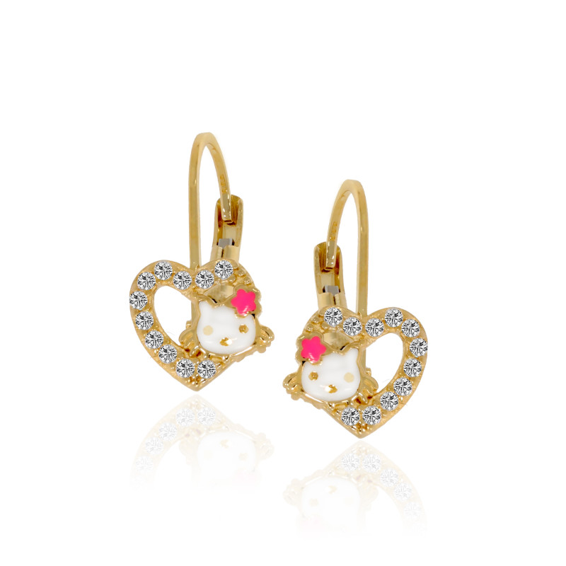 Cercei, Aur Galben, 14 k, 1.58 gr, Cod Produs: 667453 - Tezaurshop.ro