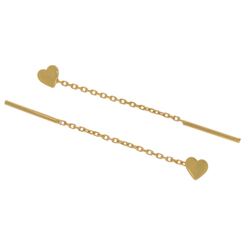 Cercei, Aur Galben, 14 k, 1.2 gr, Cod Produs: 667868 - Tezaurshop.ro