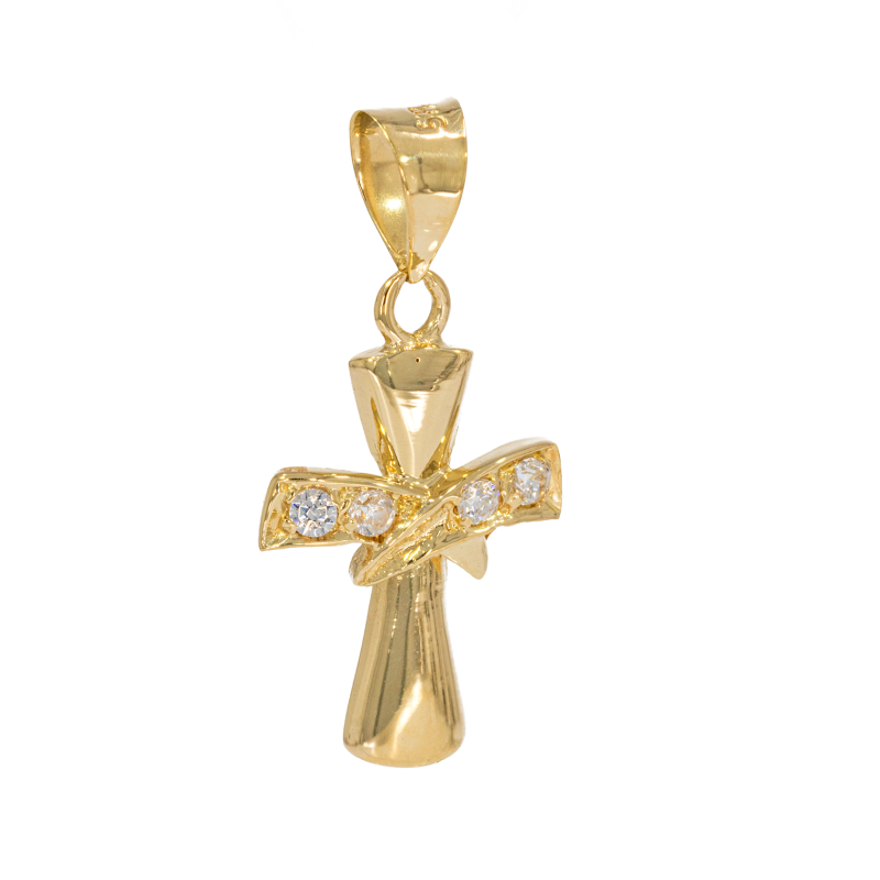 Cruce, Aur Galben, 14 k, 1.18 gr, Cod Produs: 667869 - Tezaurshop.ro